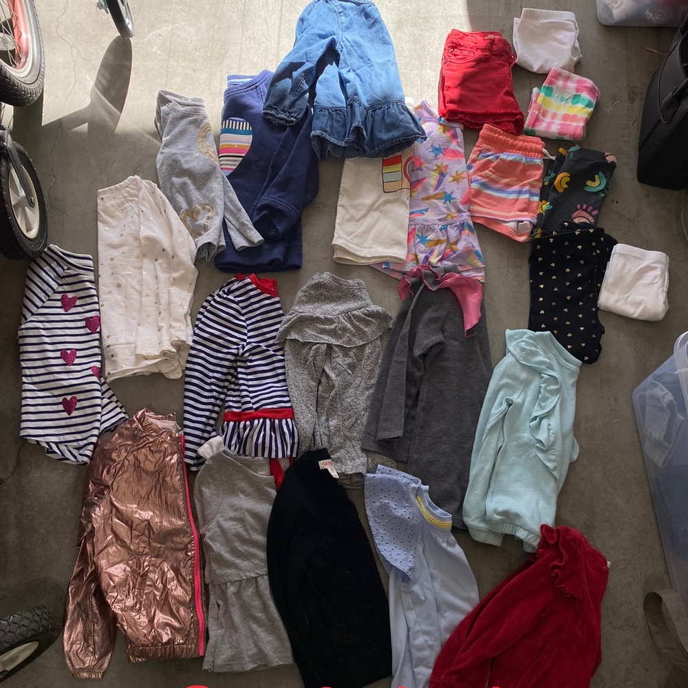 Cat and Jack toddler tops and bottoms